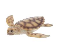 TEHAUX Plastic Sea Turtle Model for Early Education with Realistic Details and Active Pose Animal Figurine for Cognitive Learning and Imaginative Play