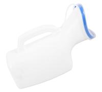 TEHAUX Portable Female Urinal with Leak-proof Plastic Design, Reusable and Thickened Elderly Urine Bottle Suitable for Car and Mountain Climbing Use Random Color