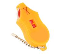 TEHAUX Portable Golf Score Tally Counter for Men, Compact Plastic Orange