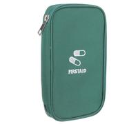 TEHAUX Portable Large Capacity Medicine Bag Organizer with Reusable Oxford Cloth Material, for Travel, Car and Boat Use, Lightweight First Aid Kit Pouch for Outdoor and Household Storage