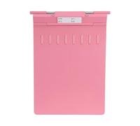 TEHAUX Portable Nursing Clipboard with Hard Plastic Writing Board and Clip, Lightweight Plastic Chart Holder for Use and Hospital Rounds, Easy Organization for Healthcare Professionals