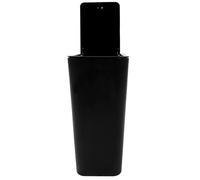 TEHAUX Portable Plastic Trash Can with Pop-up Lid Household Garbage Bucket for Bathroom Kitchen Bedroom Design Suitable for Home and Office Use