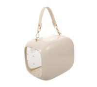 TEHAUX Portable Small Parrot Travel Cage with Breathable Mesh Panels Lightweight Bird Carrier Bag for Parakeet Canary Lovebird and Squirrel Travel Ultralight Ventilated Takeout Cage for