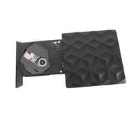 TEHAUX Portable USB C Dvd Writer Drive USB External CD Dvd Rom Burner Rewriter Compatible with Laptop Desktop for Data Backup Installation Music Movie Playback
