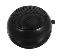TEHAUX Portable USB Plug In Speaker Compact Wired Desktop Loudspeaker with Built in Aux Cable for Laptop Computer and Audio Devices Lightweight External Sound System Gift