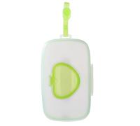 TEHAUX Portable Wet Wipes Box for Crib and Outdoor Use Hanging Tissue Case Button Dispenser for Travel Stroller and Daily Cleansing Wipes