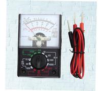 TEHAUX Professional Auto-ranging Digital Multimeter High Precision Voltage Amp Capacity Tester for Electrical Work Car Circuits Small Power Debugging Portable Black