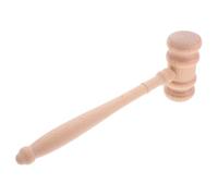 TEHAUX Professional Wooden Judge Gavel Hardwood Court Hammer for Lawyers Accurate Judicial Tool for Fair Case Resolution
