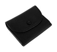 TEHAUX PU Small Wallet Compact Thin Card Holder for Men Women Portable Mini Coin Pouch with Construction Sleek Simple Design for Easy Card and Change Storage Stylish Purse