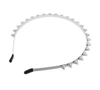 TEHAUX Punk Rivet Headband Spiked Steampunk Hairpiece for Women Gothic Style Performance Headwear Metal Accents
