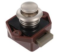 TEHAUX Push Button Latch Lock Keyless Cabinet Lock Compact Size Designed for Rv Cabinet and Motorhome Use