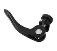 TEHAUX Quick Release Bike Seat Clamp M5x28 Mm for Folding and Mountain Bicycles, Stable Support Adjustable Lever, Metal and Plastic Construction for Outdoor Activities and Travel