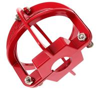 TEHAUX Red Metal Fire Sprinkler Head Cover, Protective for Sprinkler Head, 3. 34 X 3. 34 X 3. 14 Inch, for Residential And Commercial Fire Systems