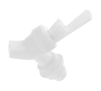 TEHAUX Replaceable White Water Dispenser Tap with Stable Installation for Cold Water Kettle Sturdy Pp Material Beverage Spigot for Juice Jug