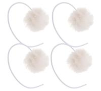 TEHAUX Replacement Cat Tree Balls Set of 4 with Bell for Indoor Cat Entertainment and Activity