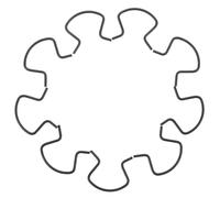 TEHAUX Replacement Clamp 10pcs for Car Door Window Handle Car Window Handle Crank Retaining Clips Metal Retainer with Versatile Compatibility and Comfortable Grip