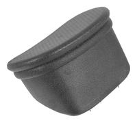 TEHAUX Reusable Neck Cushion Artificial Leather Black Shampoo Bowl with Aging Resistance and Comfortable Neck Support Rest for Hair Washing for Hair Salon and Beauty Bed Use