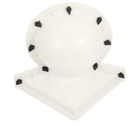 TEHAUX Roman Column Sphere Resin Molds Large Concrete Ball Mold for Feng Shui Flower Ball Decorative Garden Pathway Template Random Colour