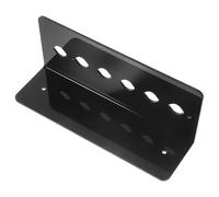 TEHAUX Salon Scissor Organizer Stand 7.5 Inch Acrylic Rack with 6 Compartments Wall-Mounted for Barber Shears and Hairdresser Tool Storage