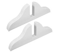 TEHAUX Screen Divider Base 2 Pack Folding Privacy Screen Holder Stable Room Divider Stand Support for Home Office Classroom Entryway