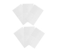 TEHAUX Self-Adhesive Acrylic Mirror Mosaic Tiles Safe 6 Sheets with Powerful Reflective Surface, Easy Application, Silver Mini Squares for Crafts for Wedding Decor and Phone Cases