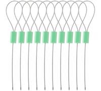 TEHAUX Self-Locking Cable Seal Tamper Proof Wire Security Tags Adjustable Steel Wire Shipping Seals for Container Trailers Doors Logistics Use