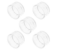 TEHAUX Shaker Lid Protective Covers Spill Prevention 5pcs and Multifunctional Use for Shaker Bottles and Bottles for Outdoor Activities and On-the-go Use