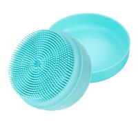 TEHAUX Silicone Bathing Brush Exfoliating Body Brush Creative Design Supple and Comfortable Anti-Slip Easy Hanging for Adults and Bathing with Hanging Rope