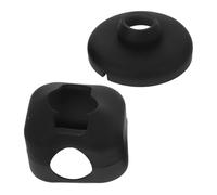 TEHAUX Silicone Camera Protective Case for Outdoor Security Cameras Waterproof Weatherproof Black Silicone Cover Compatible with Blink Mini 2 for Outdoor Use