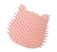 TEHAUX Silicone Cat Corner Self Grooming Brush with Massage Function Soft Pet Comb for Fur Removal Fasten Sticker Design for Wall Table and Chair Legs Suitable for Cats Comfort and Health