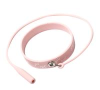 TEHAUX Silicone Eyelash Extension Tweezers Holder with Non-Slip Design Wristband Efficient Lash Extension Aid Bracelet in Pink Colour Suitable for Eyelash Grafting