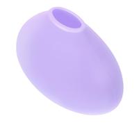 TEHAUX Silicone Makeup Brush Covers Protector for Makeup Brushes Keeping Cosmetic Bag Cleaner and Organised in Purple for Travel and Home Use