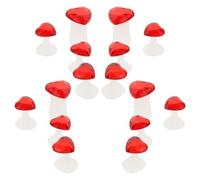 TEHAUX Silicone Toe Separators for Nail Art Use Soft and Sturdy Manicure Separator Comfortable Pedicure Tool to Keep Toes in Right Direction 16pcs for Precise Nail Care