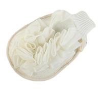 TEHAUX Skin Scrubbing Glove Body Exfoliating Tool Double-sided Flax Material Bath Glove Removes Dead Skin for Massages Suitable for Shower and Exfoliating Treatments