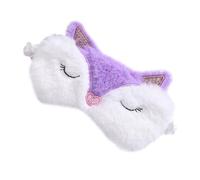 TEHAUX Sleeping Eye Shade Eye Patch Plush Material Lightweight Block The Light for Train Meeting Use Suitable for Men