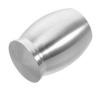TEHAUX Small Mini Urn for Human and Pet Ashes Aluminum Alloy Cremation Urn with Engravable Blank Surface, Compact 1.6x1.2x1.2 Inch Silver Keepsake Container for Funeral and Ceremonies