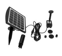 TEHAUX Solar Powered Outdoor Fountain Pump for Garden Landscape Energy-saving Solar Fountain with Creative Design and Low Noise Operation for Home and Villa Decoration
