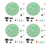 TEHAUX Soldering Practice Kit Plastic Electronics Training Boards for Beginners 4 Sets Realistic Hand Soldering Practice, Home Workshop Tech Education