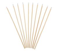 TEHAUX Solid Wood Puppet Rods 10Pcs Wooden Sticks for Shadow Puppetry and Detailed Puppet Control Systems