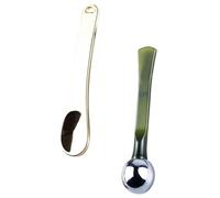 TEHAUX Spatula for Skincare and Spatula for Makeup - for Face Cream Eye Cream Application, No-Waste Reusable Plastic and Metal Scoop Tools for Facial Beauty Routine