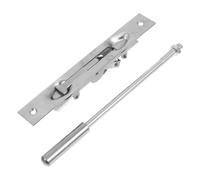 TEHAUX Stainless Steel Concealed Flush Bolt Lock for Doors and Windows Weatherproof Anti-Theft Security Latch with Tight Seal for Home Garage Commercial Gate Protection