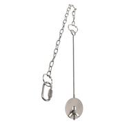 TEHAUX Stainless Steel Hanging Bird Feeder Fruit Skewer Holder for Parrots Canaries Small Birds Chicken Anti-rust Fruit Vegetable Treat Dispenser and Small Animal Hutches