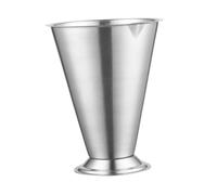 TEHAUX Stainless Steel Measuring Cup with Scale Multi-Purpose Kitchen Baking Tool for Powder and Liquid Smooth Surface for Cooking and Restaurant Use