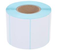 TEHAUX Sticky Label White 60mm x 40mm 700 Sheets Oil Proof Reusable Paper for Price Tags and Warehouse Use