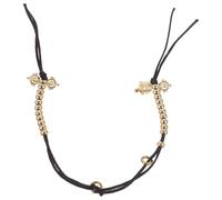 TEHAUX Stylish Brass Buddha Bead Counter Pendant 2pcs Set for DIY Buddhist Beads Chanting and Meditation Accessories Craft Jewelry Making Tool