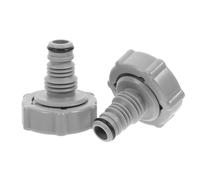 TEHAUX Swimming Pool Hose Connector 2Pcs 32Mm Drain Adapter for P6H1419, Vacuum Hose Adapter Tight Seal for Pool Drain Operations