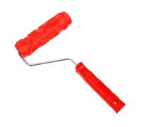 TEHAUX Textured Paint Roller for Wall Decoration DIY Patterned Paint Roller for Furniture and Cabinet Art Easy to Use Reusable Rubber Design