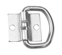 TEHAUX Tie down Anchor Ring and Iron for Galvanized Silver Truck Bed Anchor Point Effortless Installation and Crack Resistant Design Trailer Tie Downs Tying Belts for Logistics