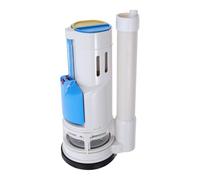 TEHAUX Toilet Flush Valve Replacement Kit Dual Flush Drain Valve Repair Part Compatible with Water One-piece Toilet for Bathroom
