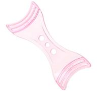 TEHAUX Tool Material Two for Curves and Different Angles Beginners with Pink Eyeliner Template Stencil Shaper Decrease Shakes, Abs Suitable for Precise Women's Eye Makeup
